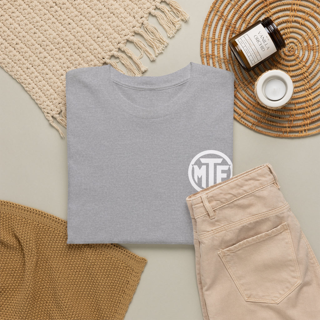 Moore Than Fitness Logo T‑Shirt — Gym Tee with MTF Emblem