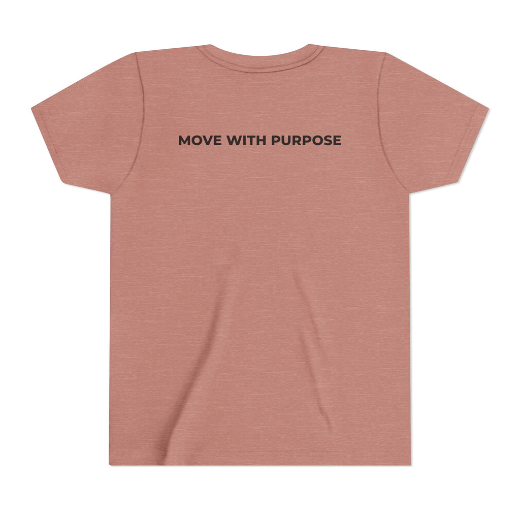 Youth Tee — Moore Than Fitness 'Become Moore' Logo Tee (Move With Purpose)