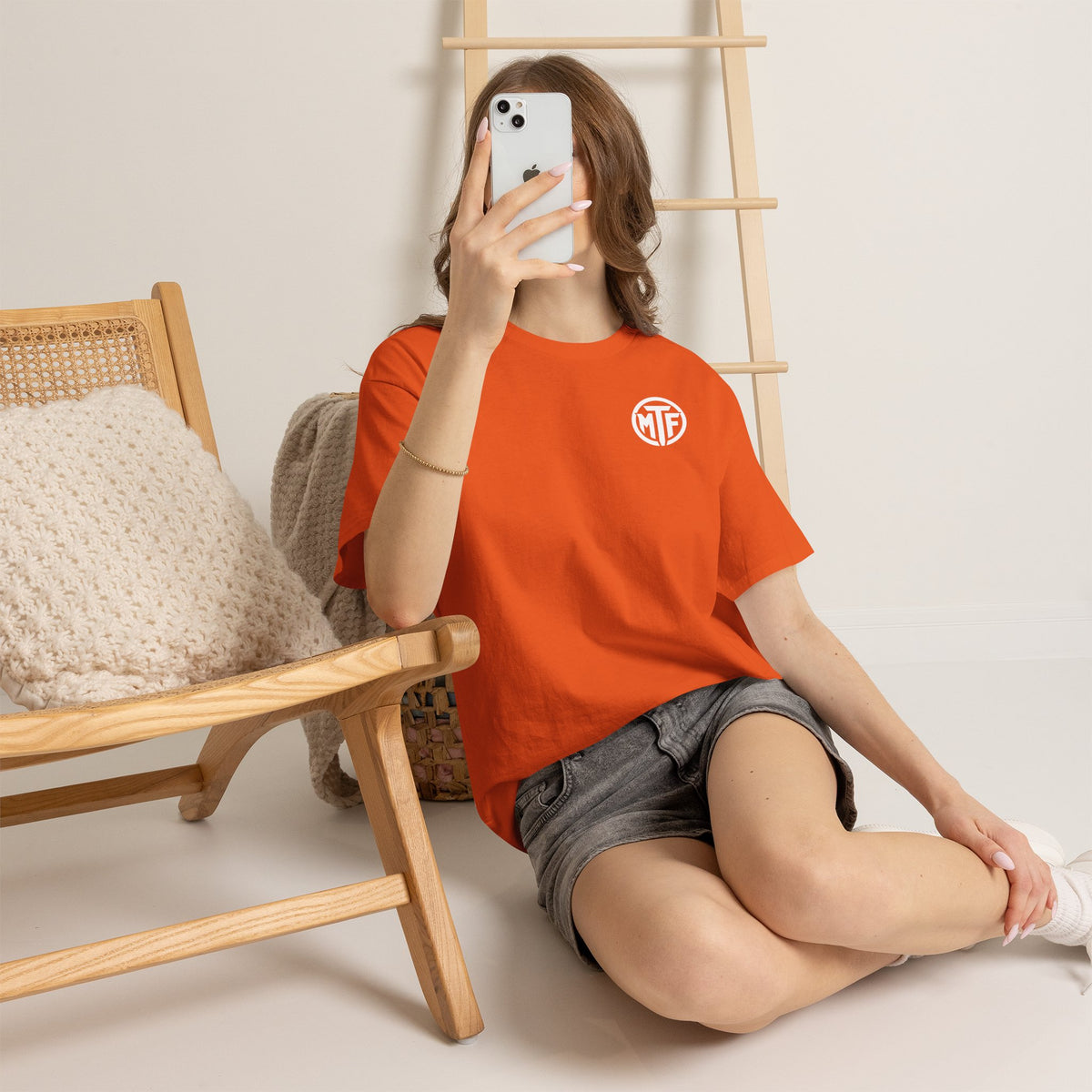 Moore Than Fitness Logo T‑Shirt — Gym Tee with MTF Emblem