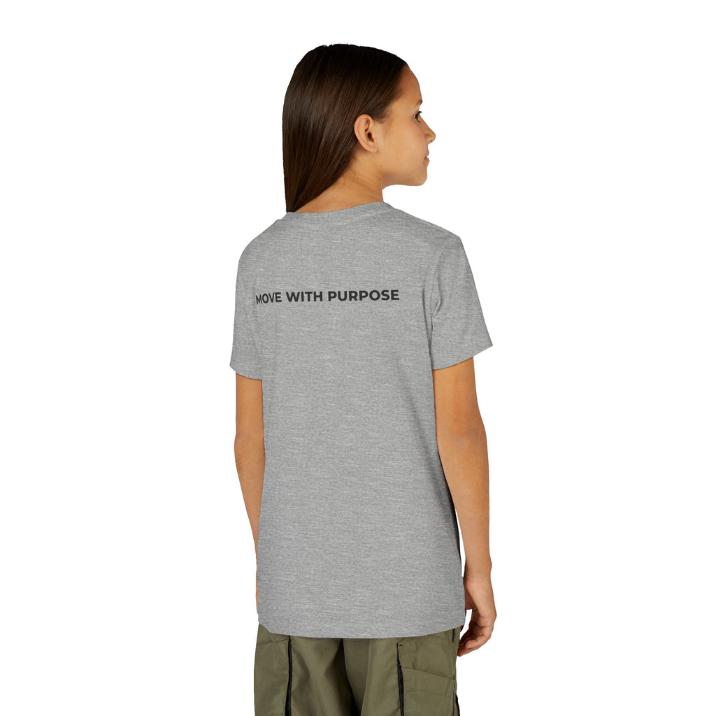 Youth Tee — Moore Than Fitness 'Become Moore' Logo Tee (Move With Purpose)