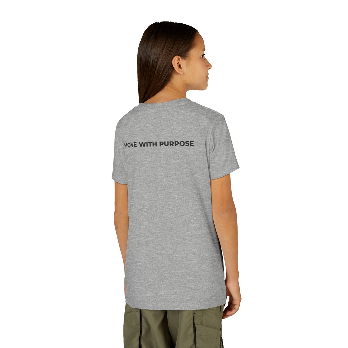 Youth Tee — Moore Than Fitness 'Become Moore' Logo Tee (Move With Purpose)