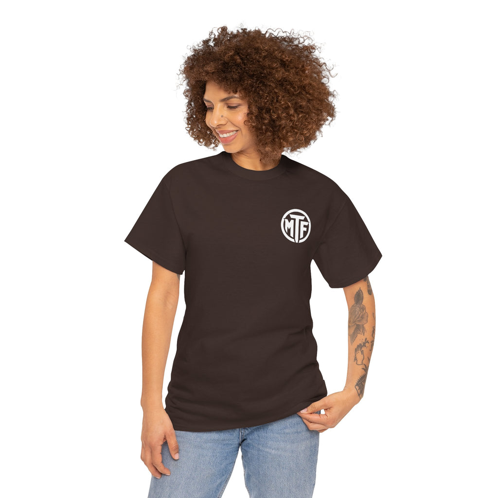 Moore Than Fitness Logo T‑Shirt — Gym Tee with MTF Emblem