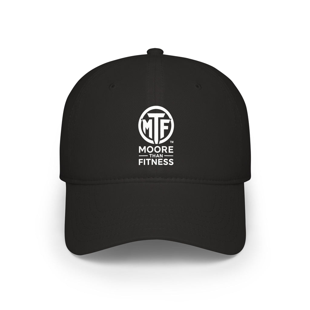 Moore Fitness Low Profile Baseball Cap — WTF Logo Embroidered Hat