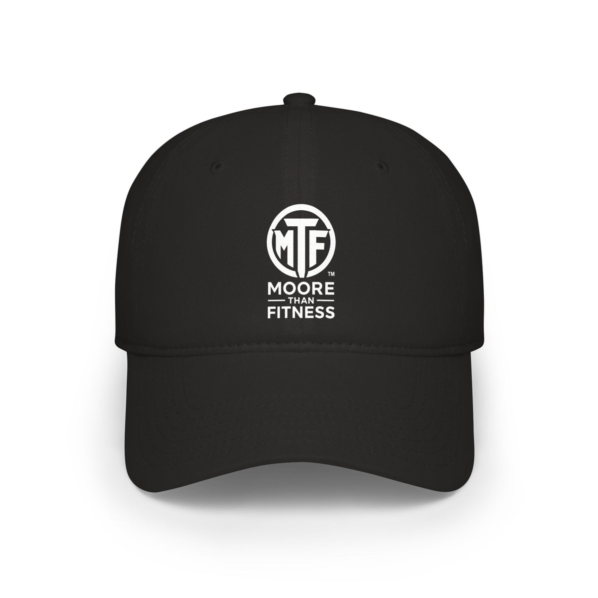 Moore Fitness Low Profile Baseball Cap — WTF Logo Embroidered Hat