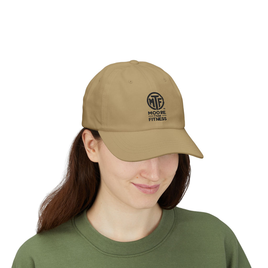 Moore Than Fitness Dad Cap – Embroidered MTF Logo Hat