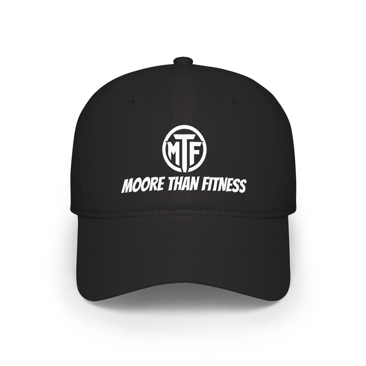 Moore Than Fitness Embroidered Low Profile Baseball Cap