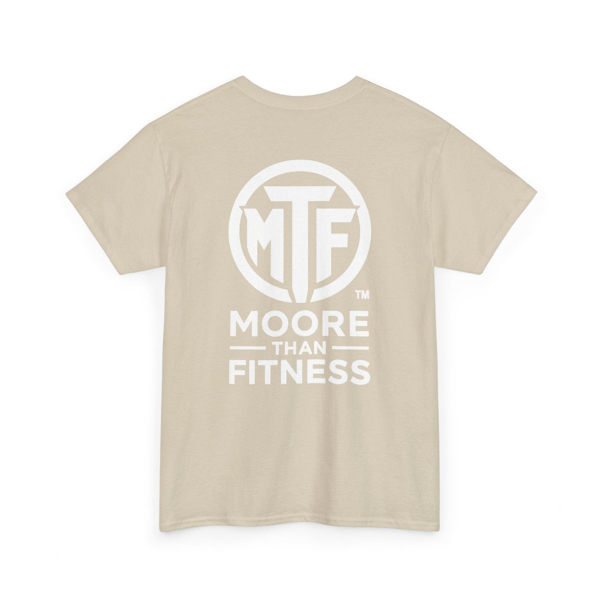 Moore Than Fitness Logo T‑Shirt — Gym Tee with MTF Emblem