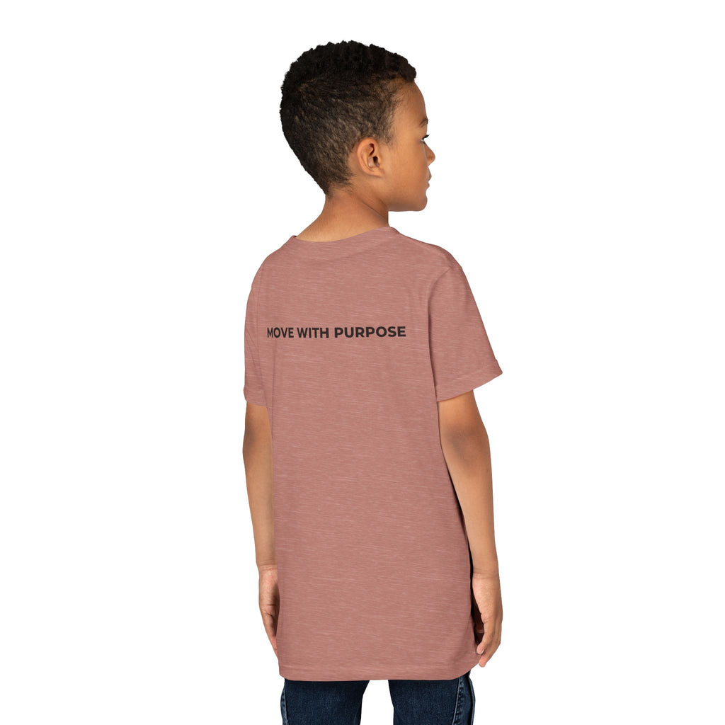 Youth Tee — Moore Than Fitness 'Become Moore' Logo Tee (Move With Purpose)