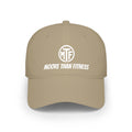 Moore Than Fitness Embroidered Low Profile Baseball Cap
