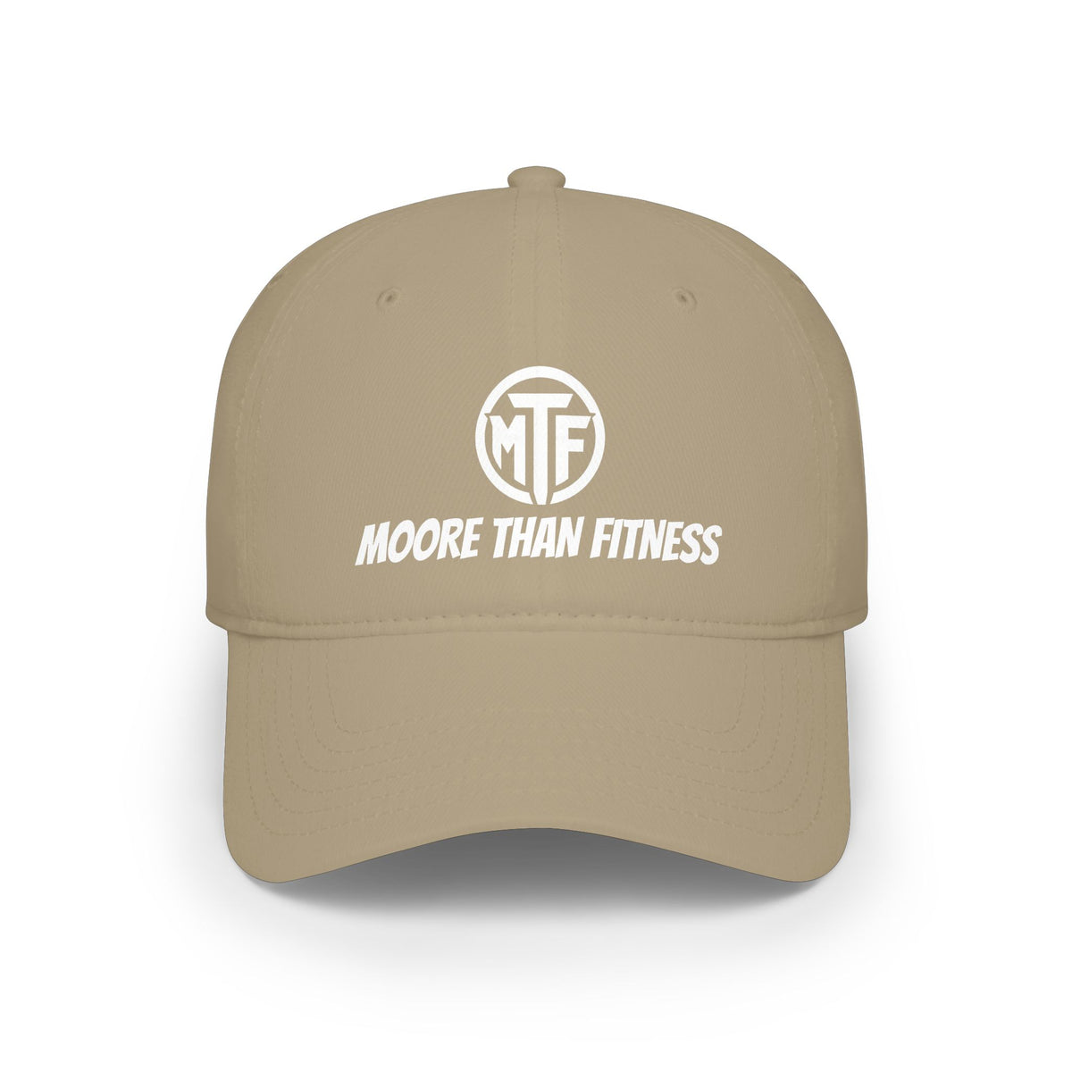 Moore Than Fitness Embroidered Low Profile Baseball Cap