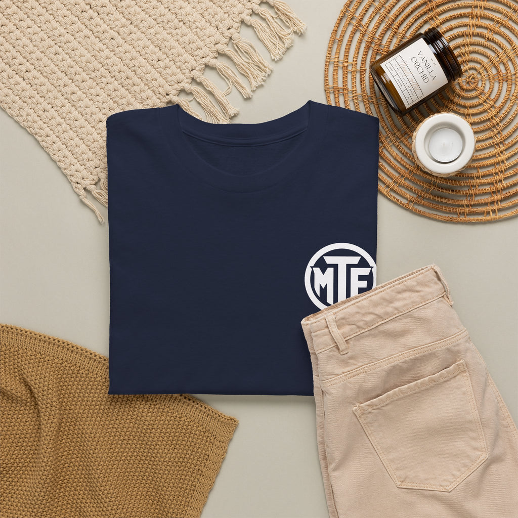 Moore Than Fitness Logo T‑Shirt — Gym Tee with MTF Emblem