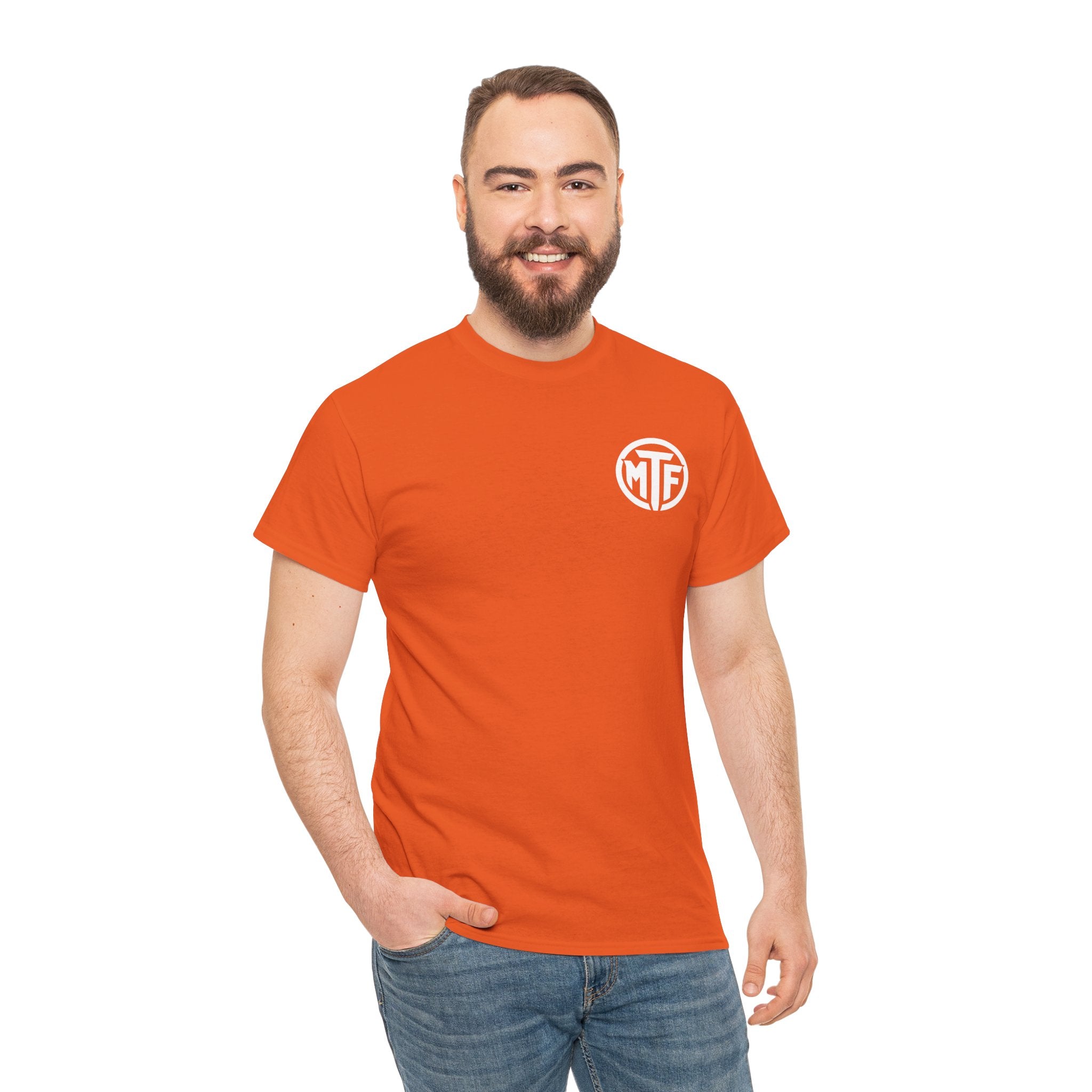 Moore Than Fitness Logo T‑Shirt — Gym Tee with MTF Emblem