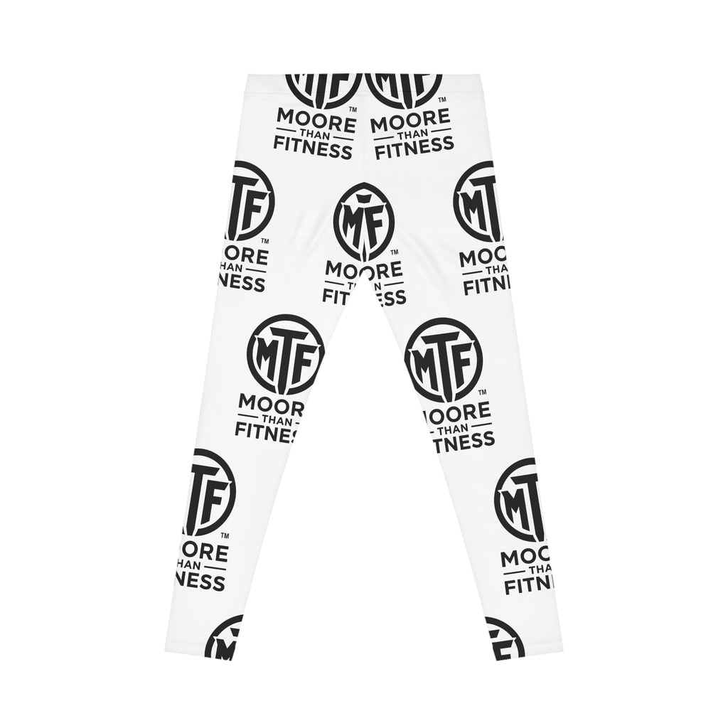 Moore Than Fitness Logo Leggings – Women's All-Over-Print Workout Leggings