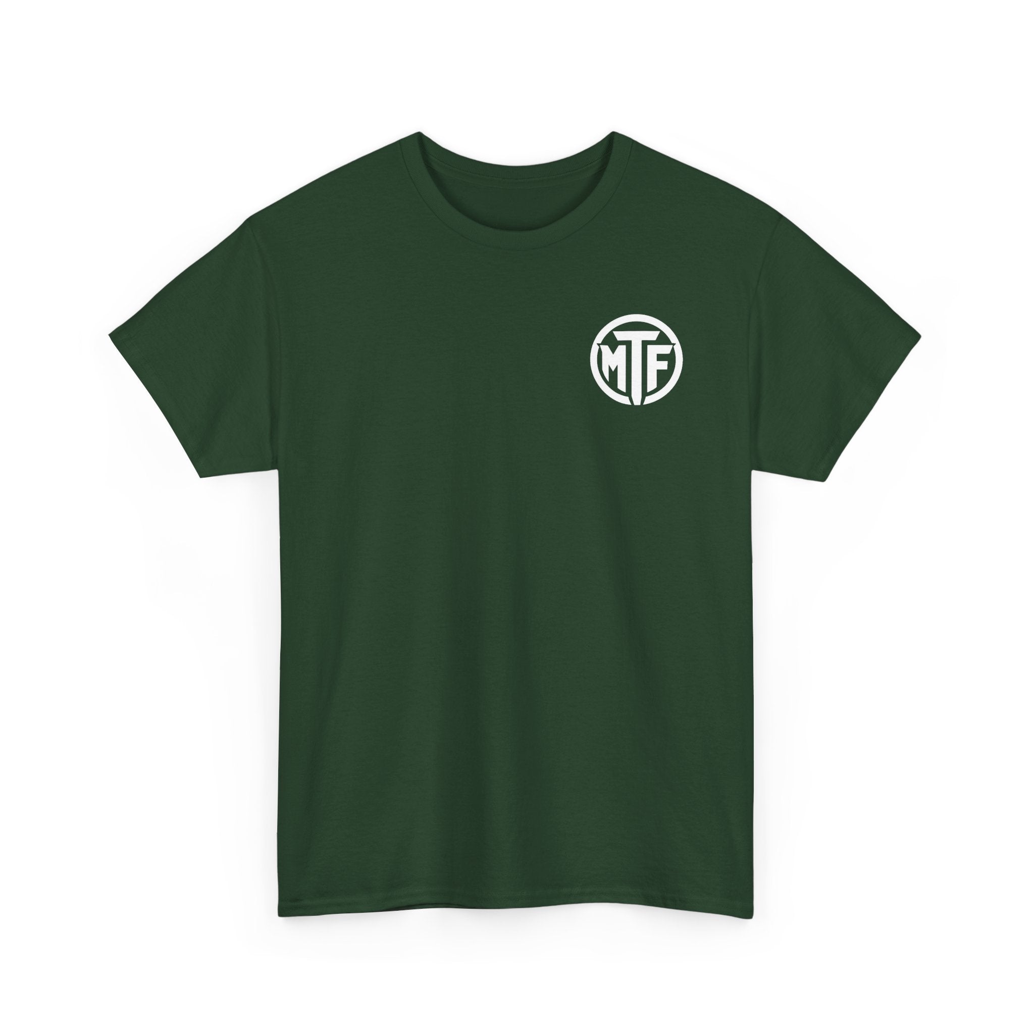 Moore Than Fitness Logo T‑Shirt — Gym Tee with MTF Emblem