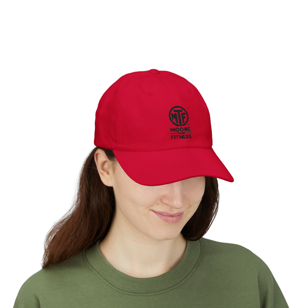 Moore Than Fitness Dad Cap – Embroidered MTF Logo Hat