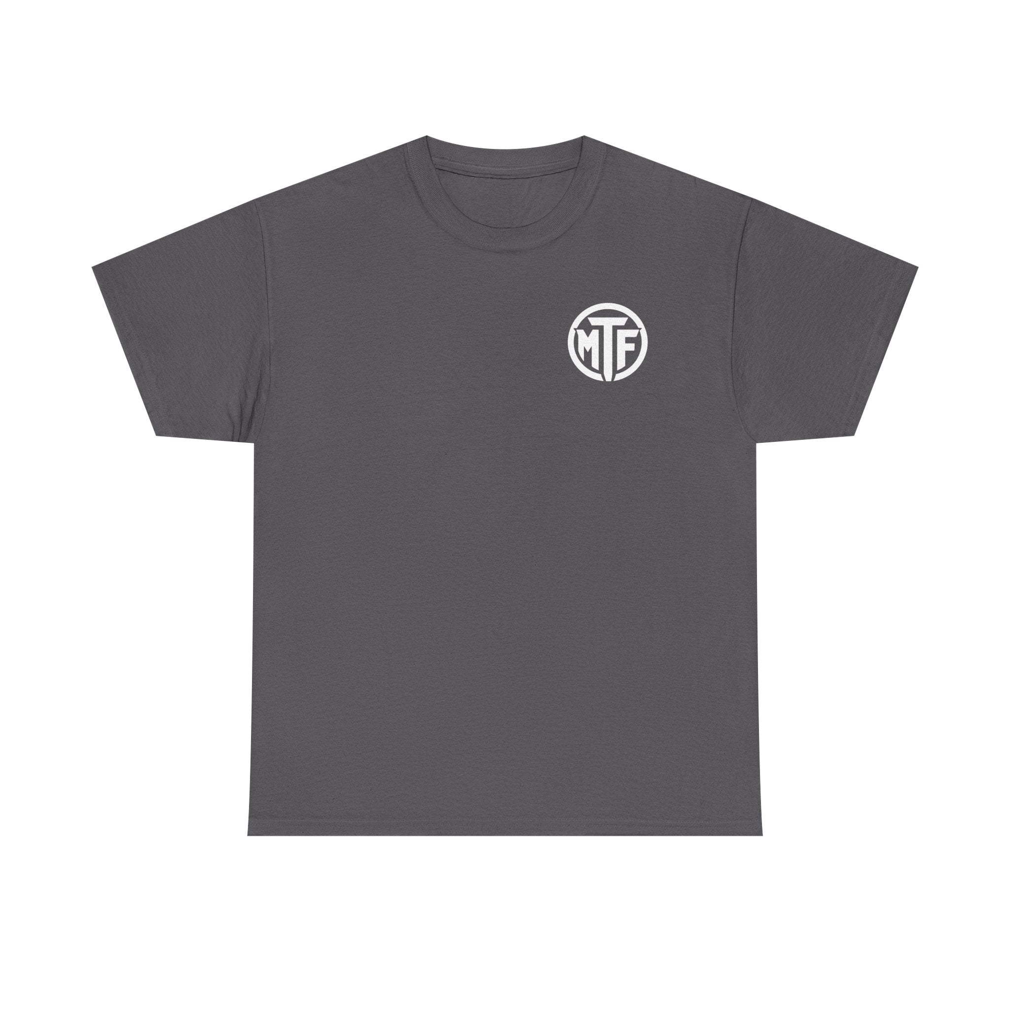 Moore Than Fitness Logo T‑Shirt — Gym Tee with MTF Emblem