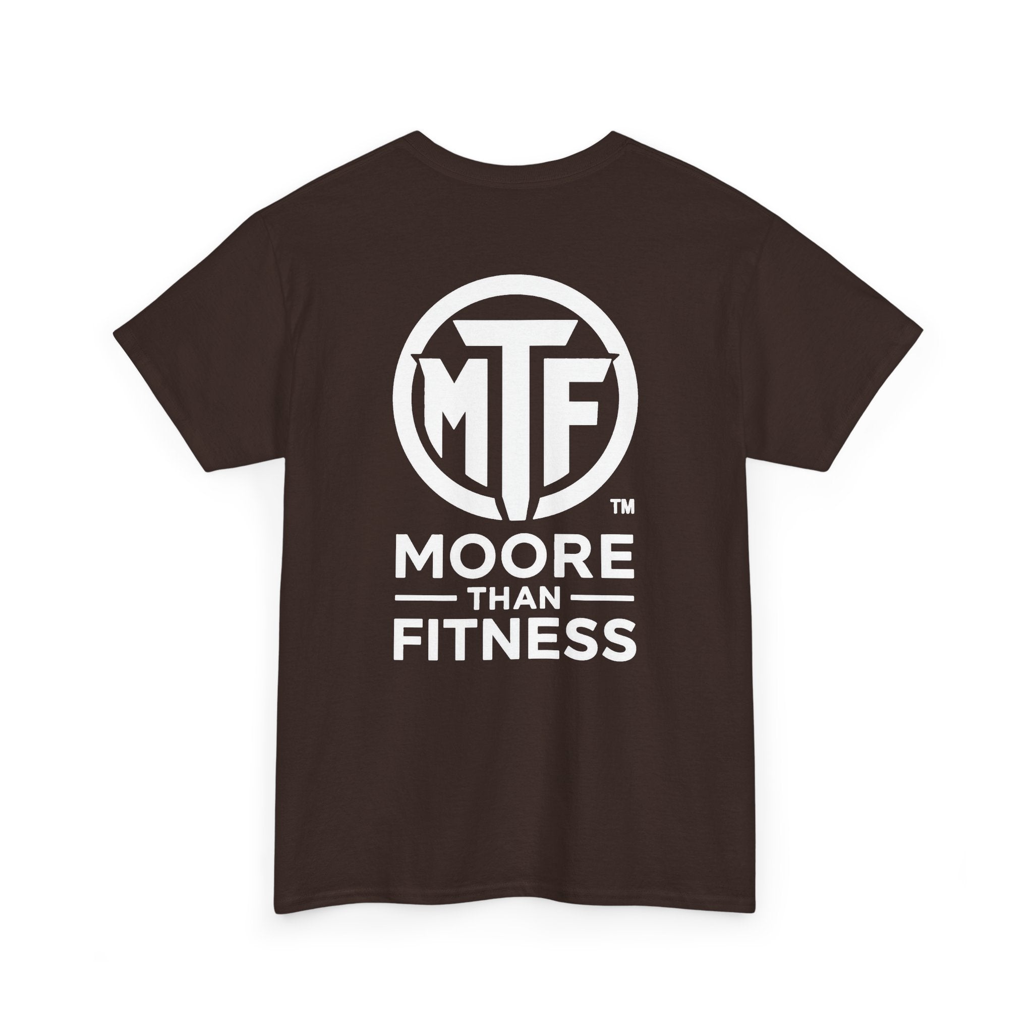 Moore Than Fitness Logo T‑Shirt — Gym Tee with MTF Emblem