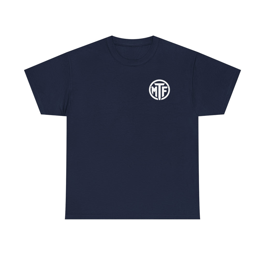 Moore Than Fitness Logo T‑Shirt — Gym Tee with MTF Emblem