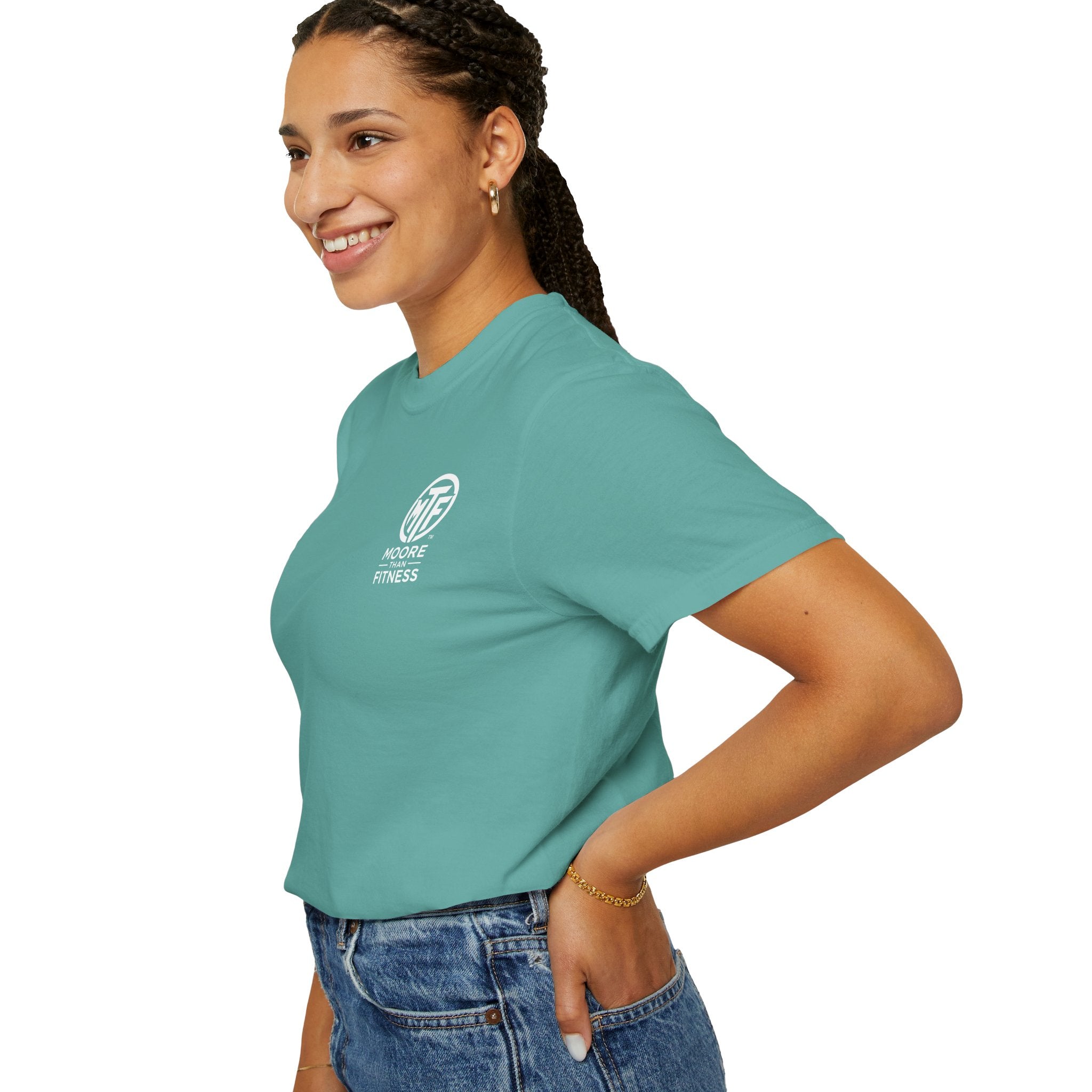 Discipline Builds Strength Purpose Builds Legacy T-Shirt — Moore Fitness Motivational Tee