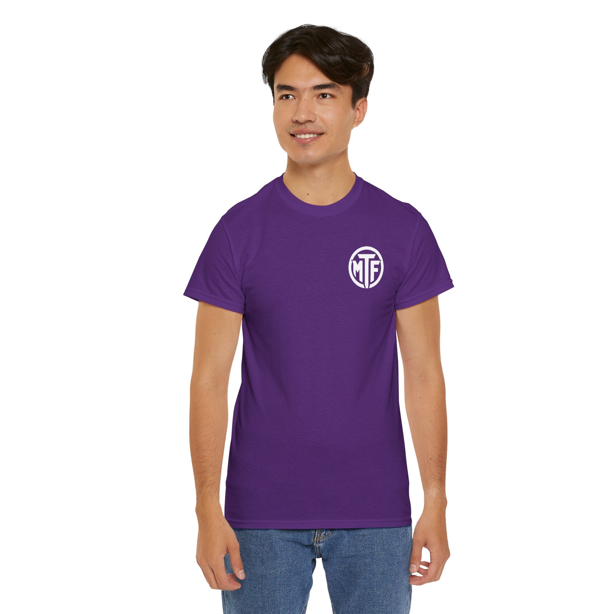 Moore Than Fitness Logo T‑Shirt — Gym Tee with MTF Emblem