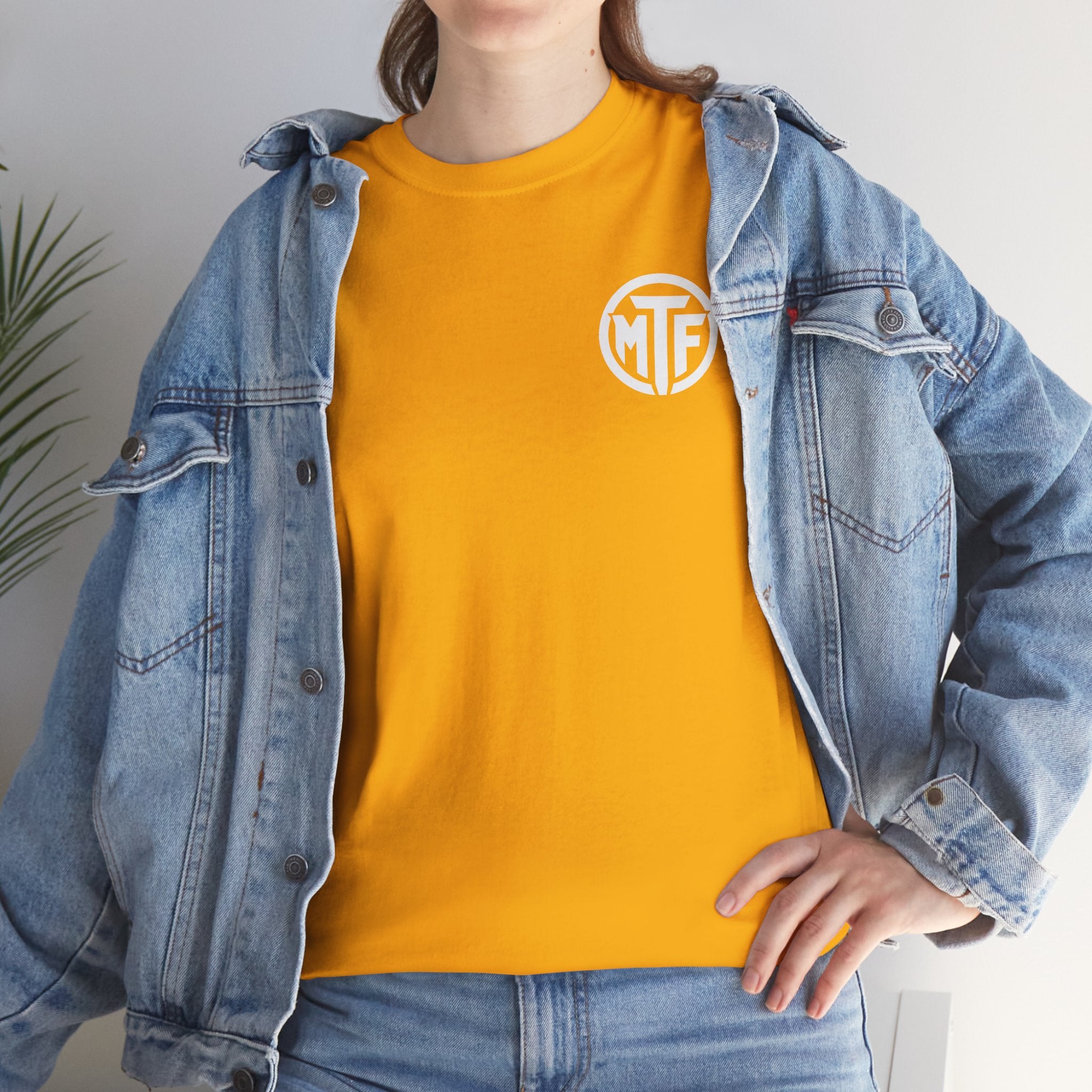 Moore Than Fitness Logo T‑Shirt — Gym Tee with MTF Emblem