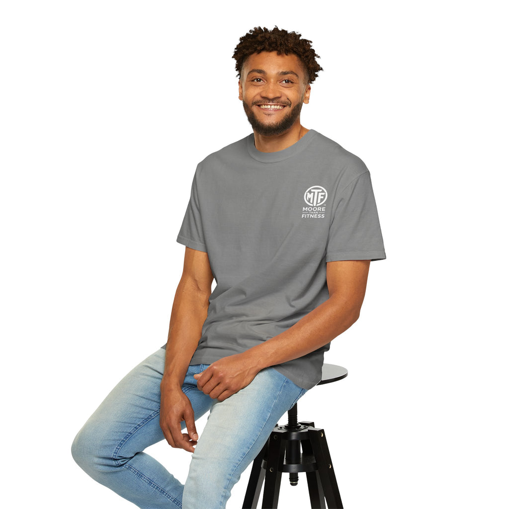 Discipline Builds Strength Purpose Builds Legacy T-Shirt — Moore Fitness Motivational Tee