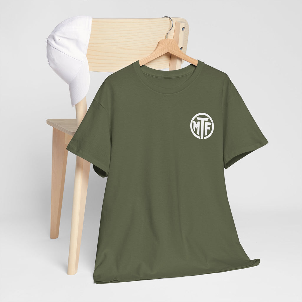 Moore Than Fitness Logo T‑Shirt — Gym Tee with MTF Emblem