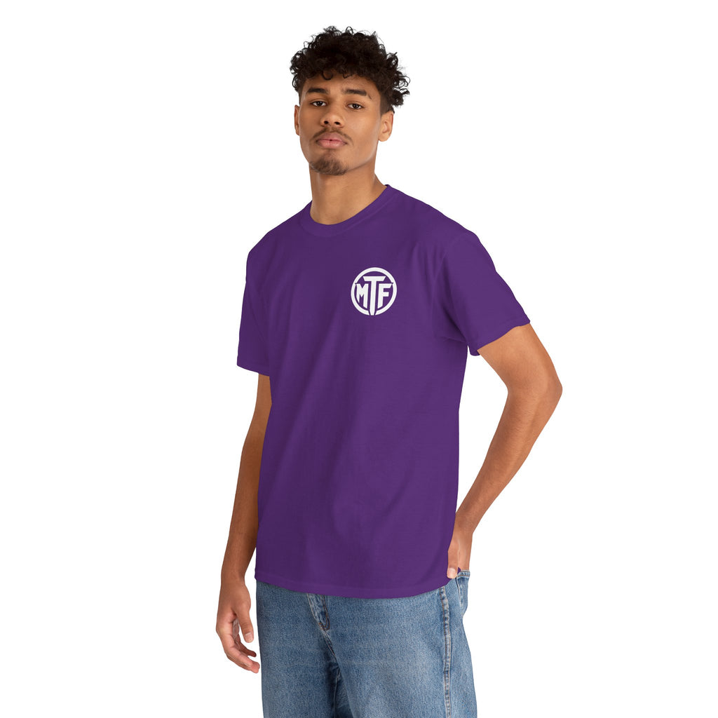 Moore Than Fitness Logo T‑Shirt — Gym Tee with MTF Emblem