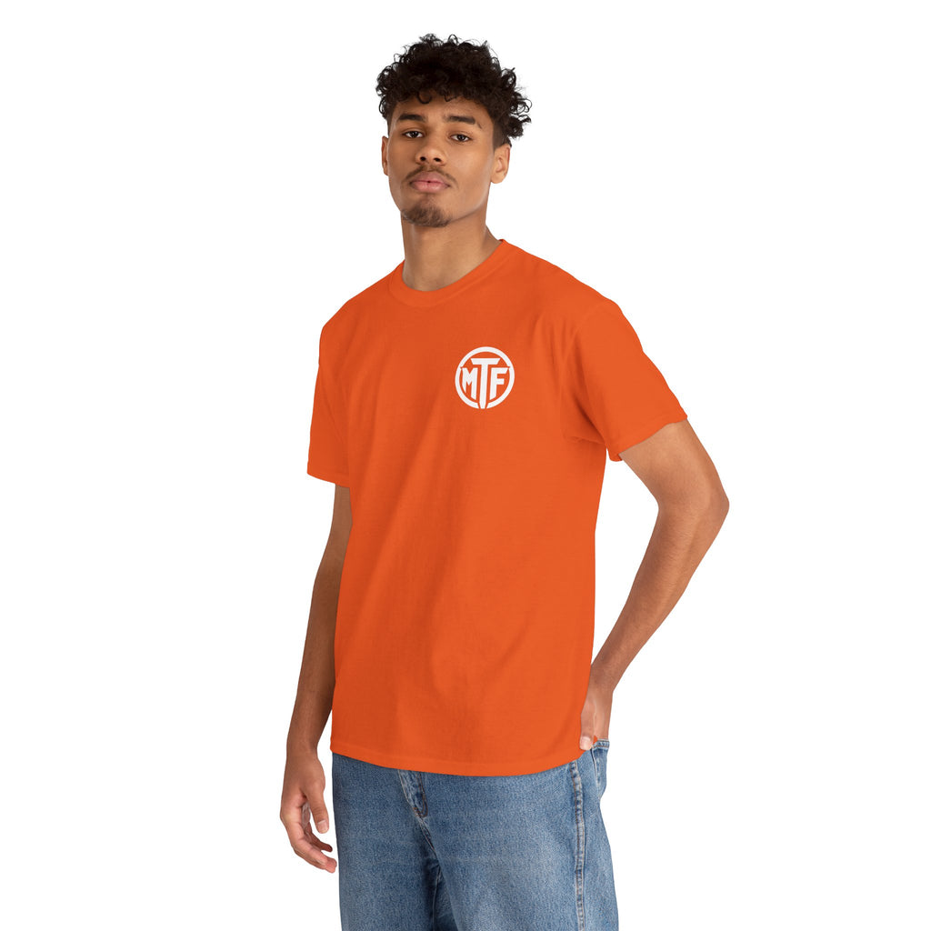 Moore Than Fitness Logo T‑Shirt — Gym Tee with MTF Emblem
