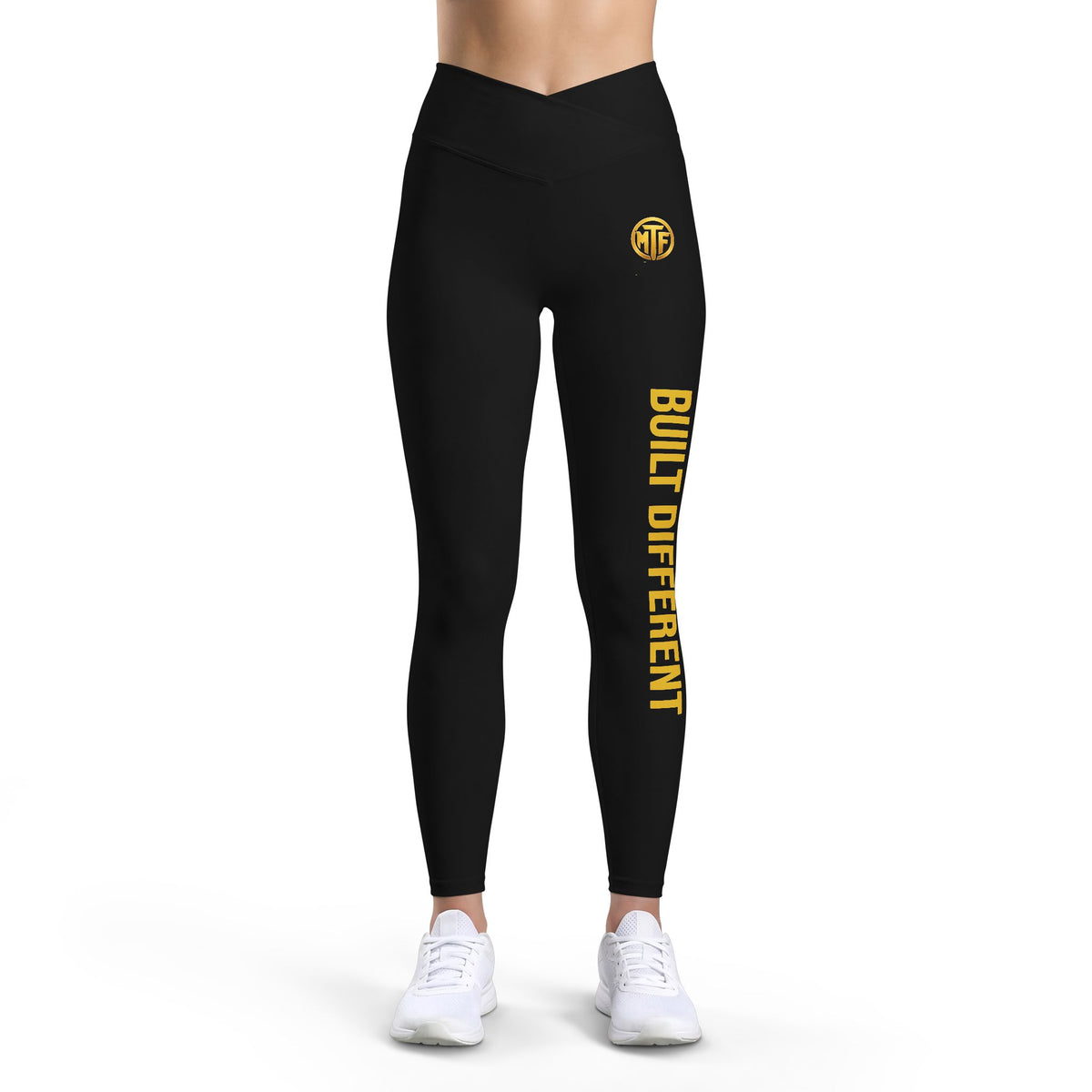 Built Different Women’s Leggings — High-Waist Athletic Yoga Pants