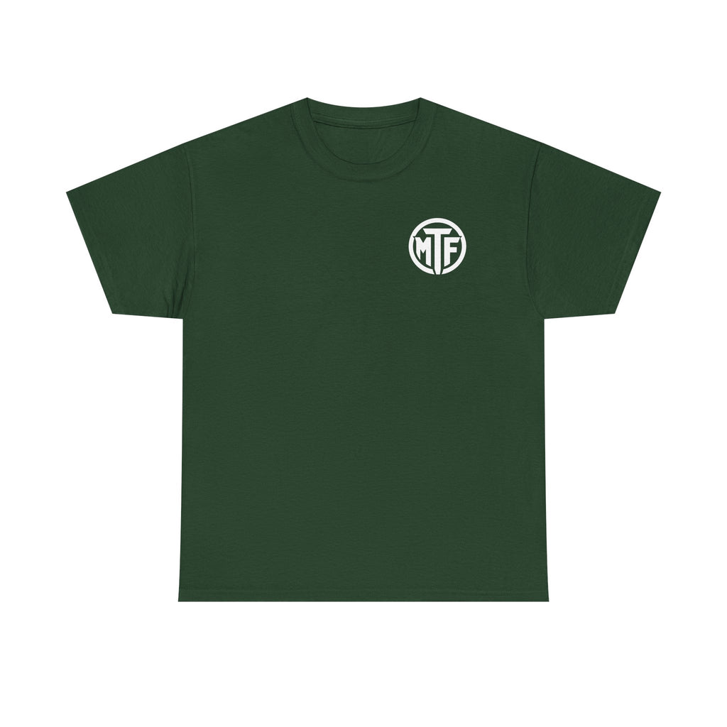 Moore Than Fitness Logo T‑Shirt — Gym Tee with MTF Emblem