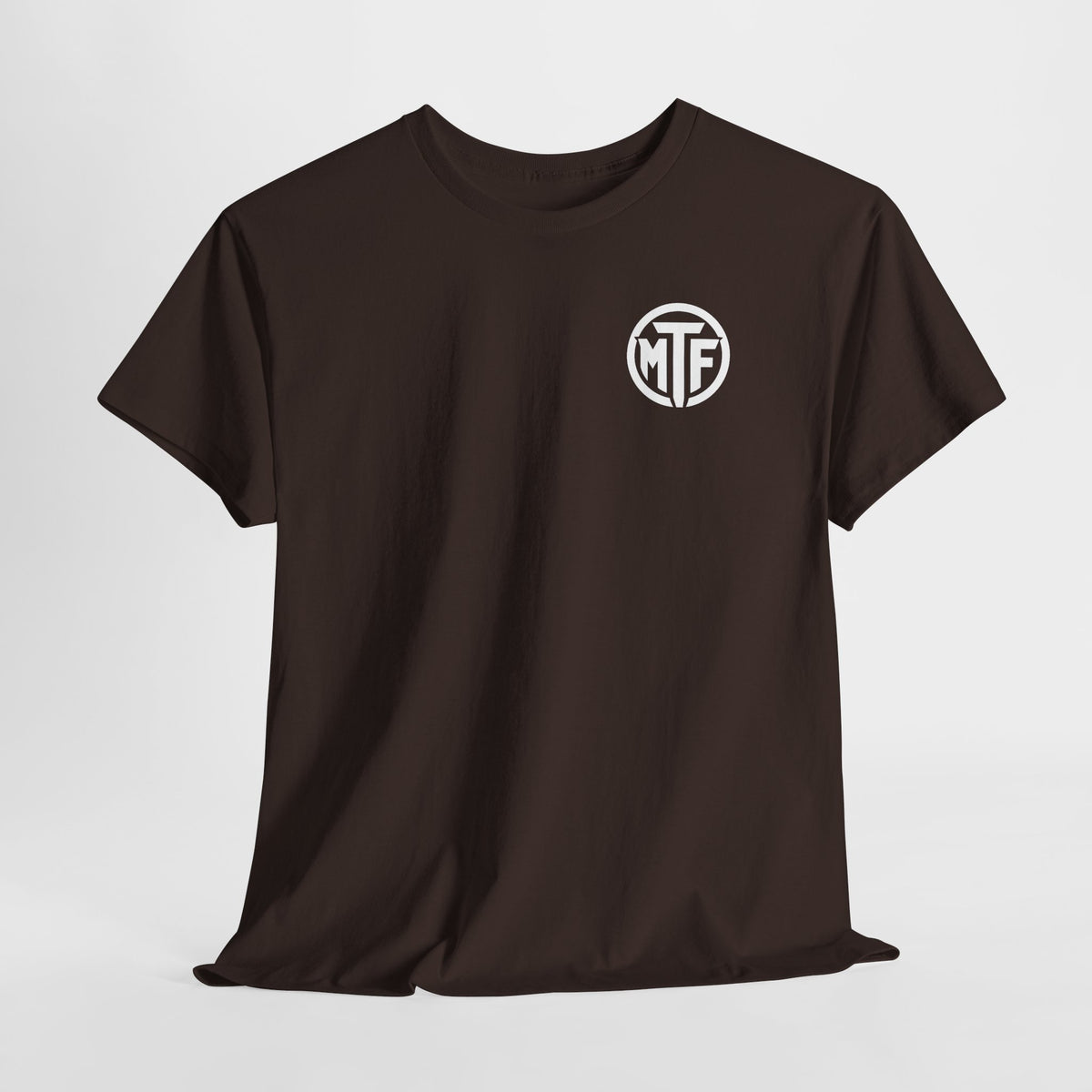 Moore Than Fitness Logo T‑Shirt — Gym Tee with MTF Emblem