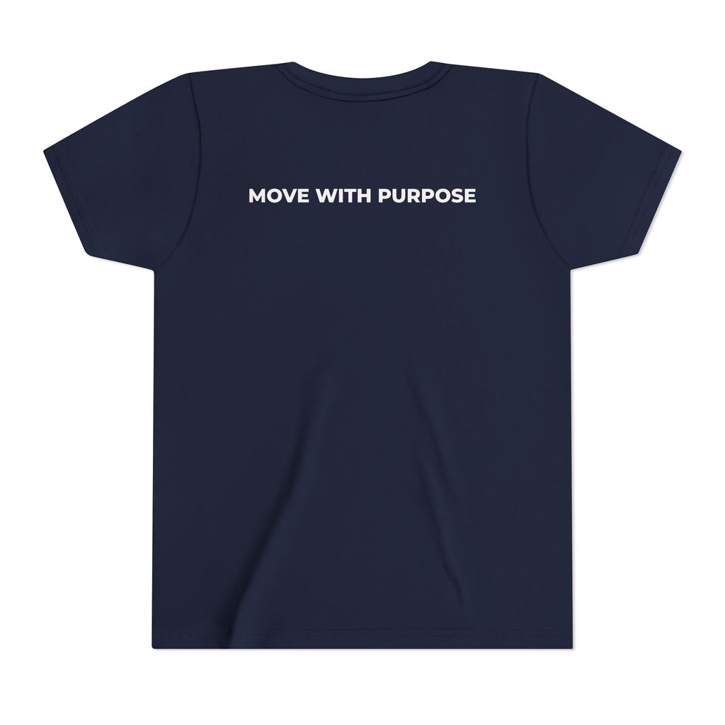Youth Tee — Moore Than Fitness 'Become Moore' Logo Tee (Move With Purpose)