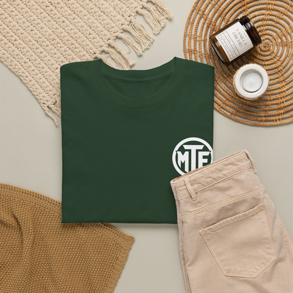 Moore Than Fitness Logo T‑Shirt — Gym Tee with MTF Emblem
