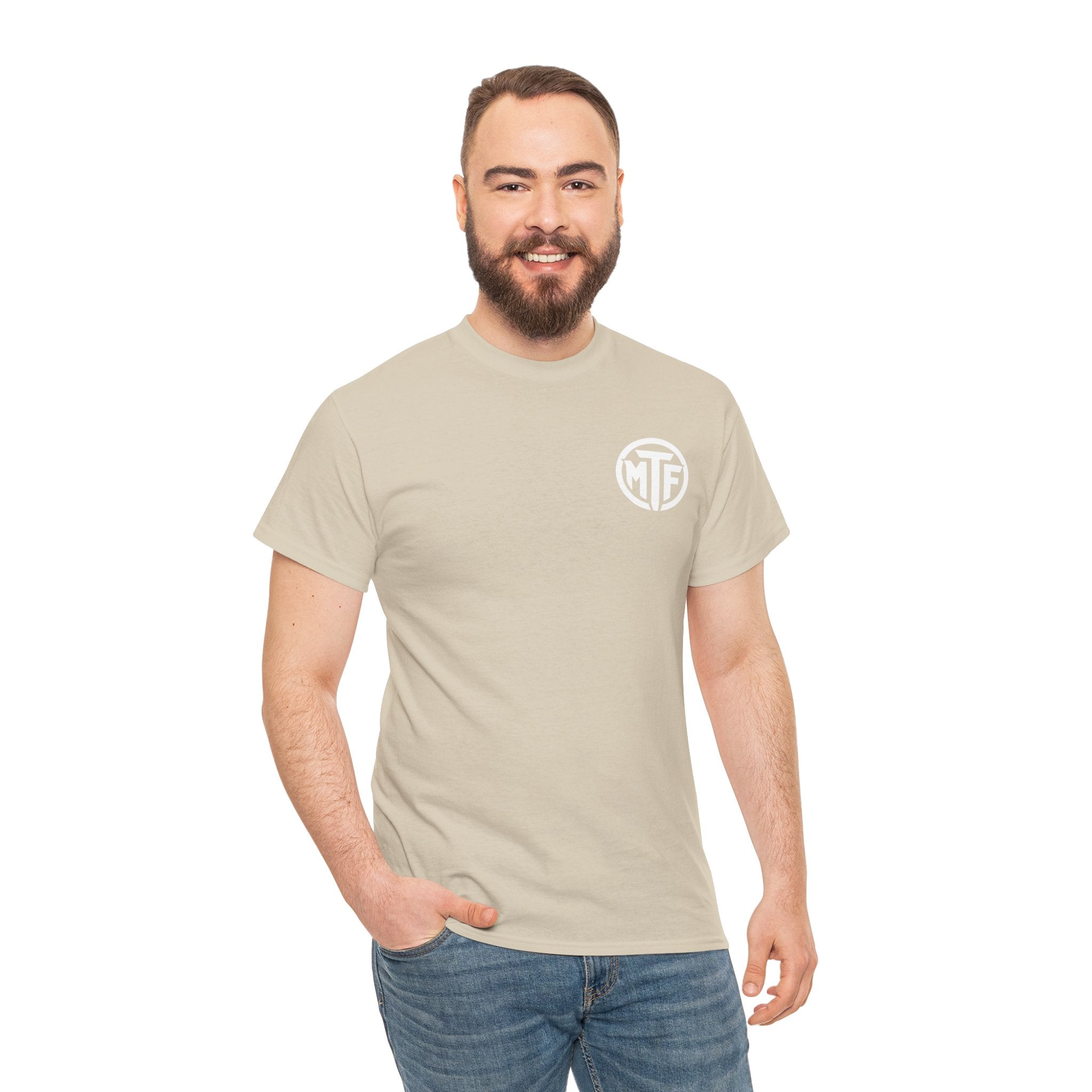 Moore Than Fitness Logo T‑Shirt — Gym Tee with MTF Emblem