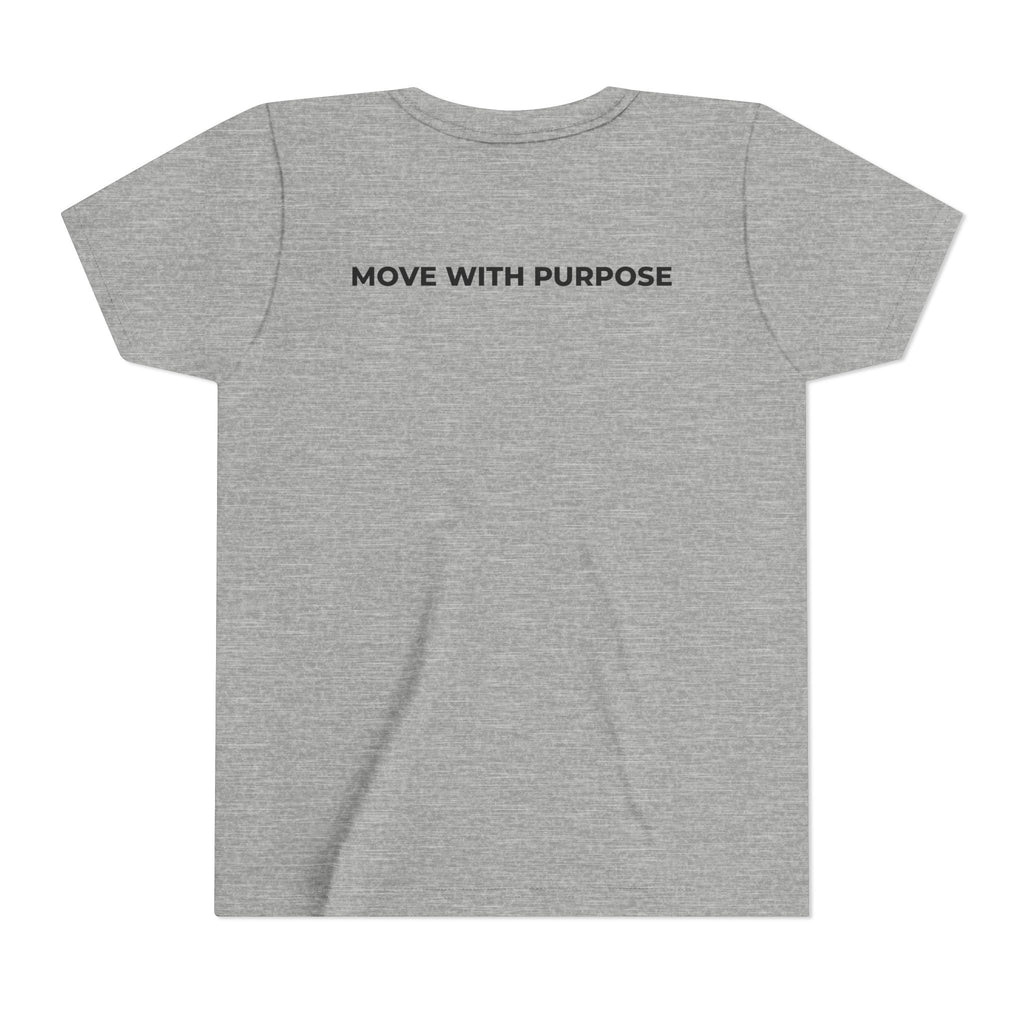 Youth Tee — Moore Than Fitness 'Become Moore' Logo Tee (Move With Purpose)