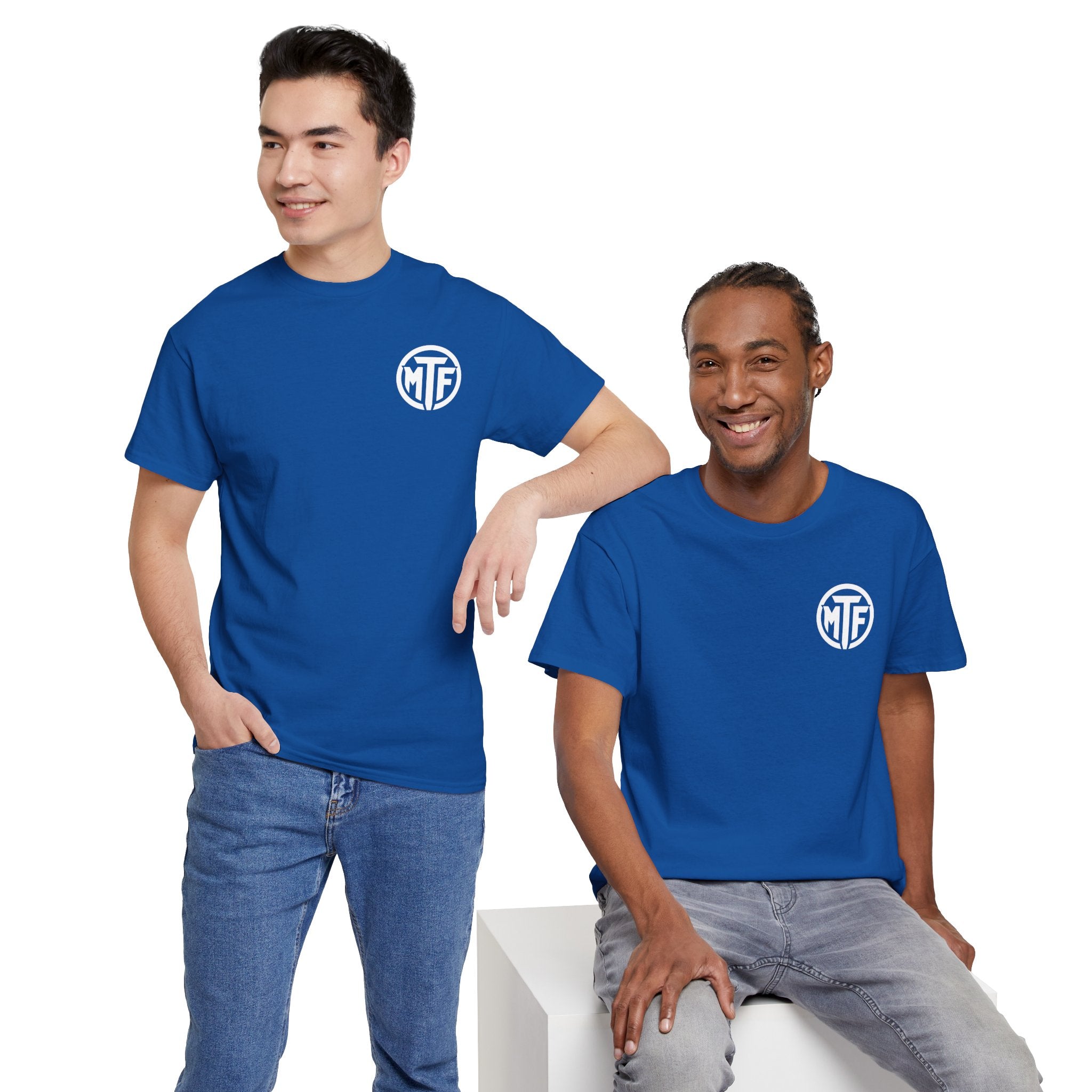 Moore Than Fitness Logo T‑Shirt — Gym Tee with MTF Emblem