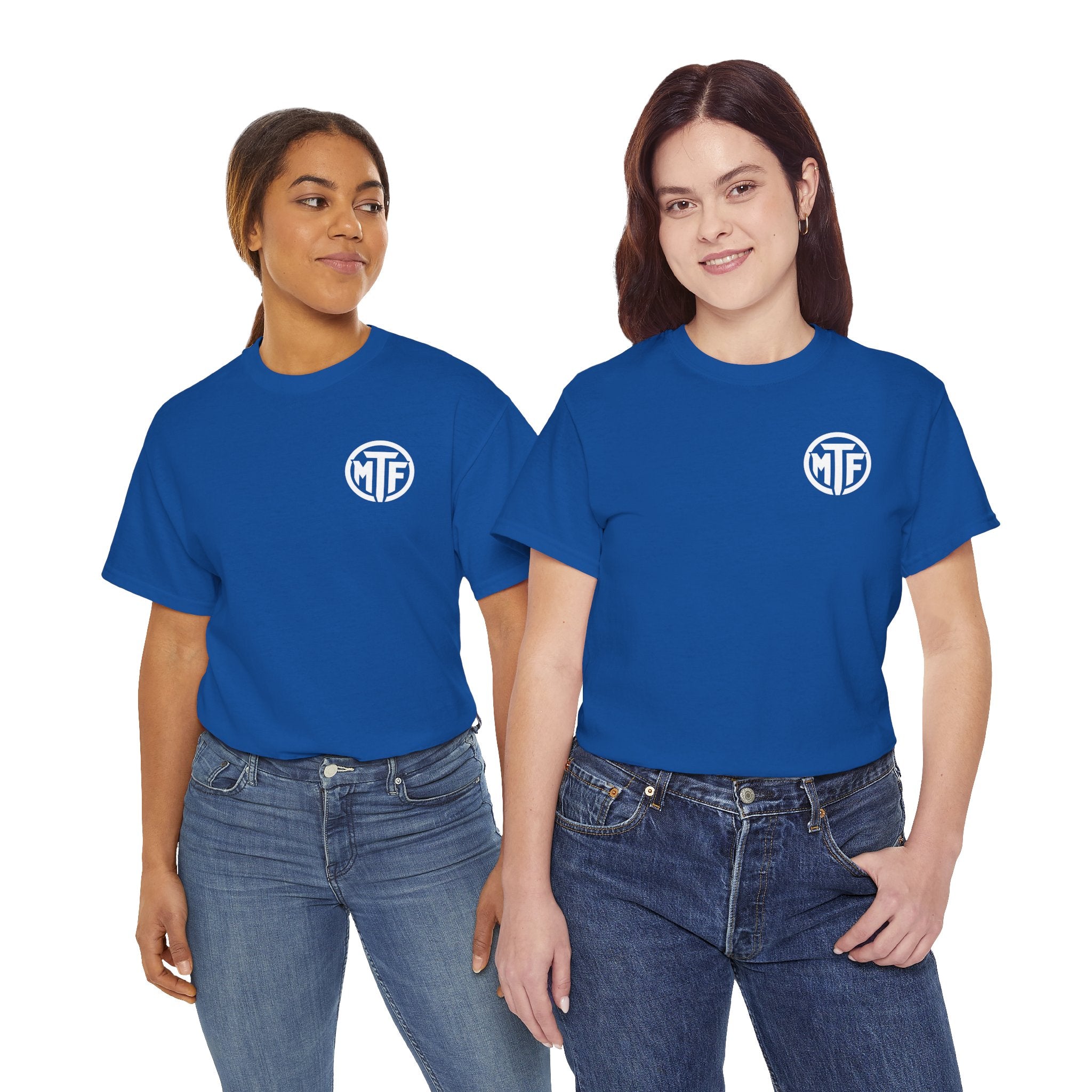 Moore Than Fitness Logo T‑Shirt — Gym Tee with MTF Emblem