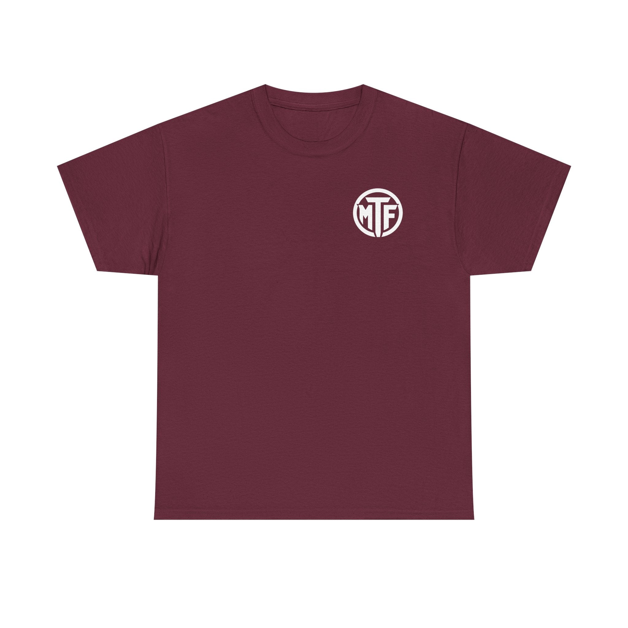 Moore Than Fitness Logo T‑Shirt — Gym Tee with MTF Emblem