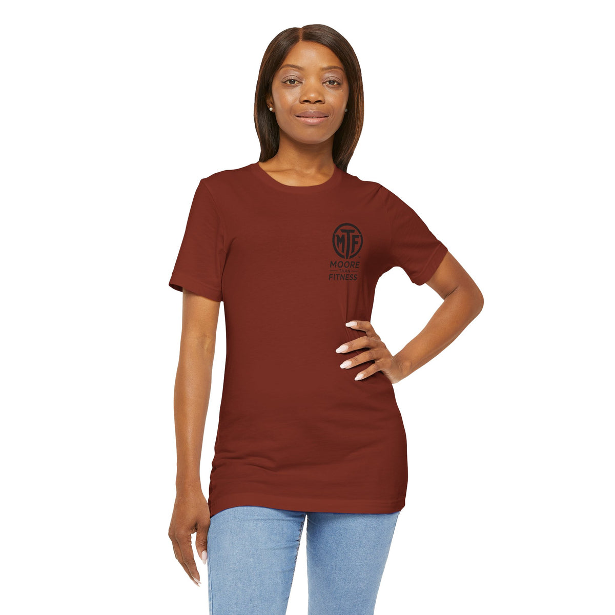 Fitness T-Shirt — Moore Than Fitness Logo Tee