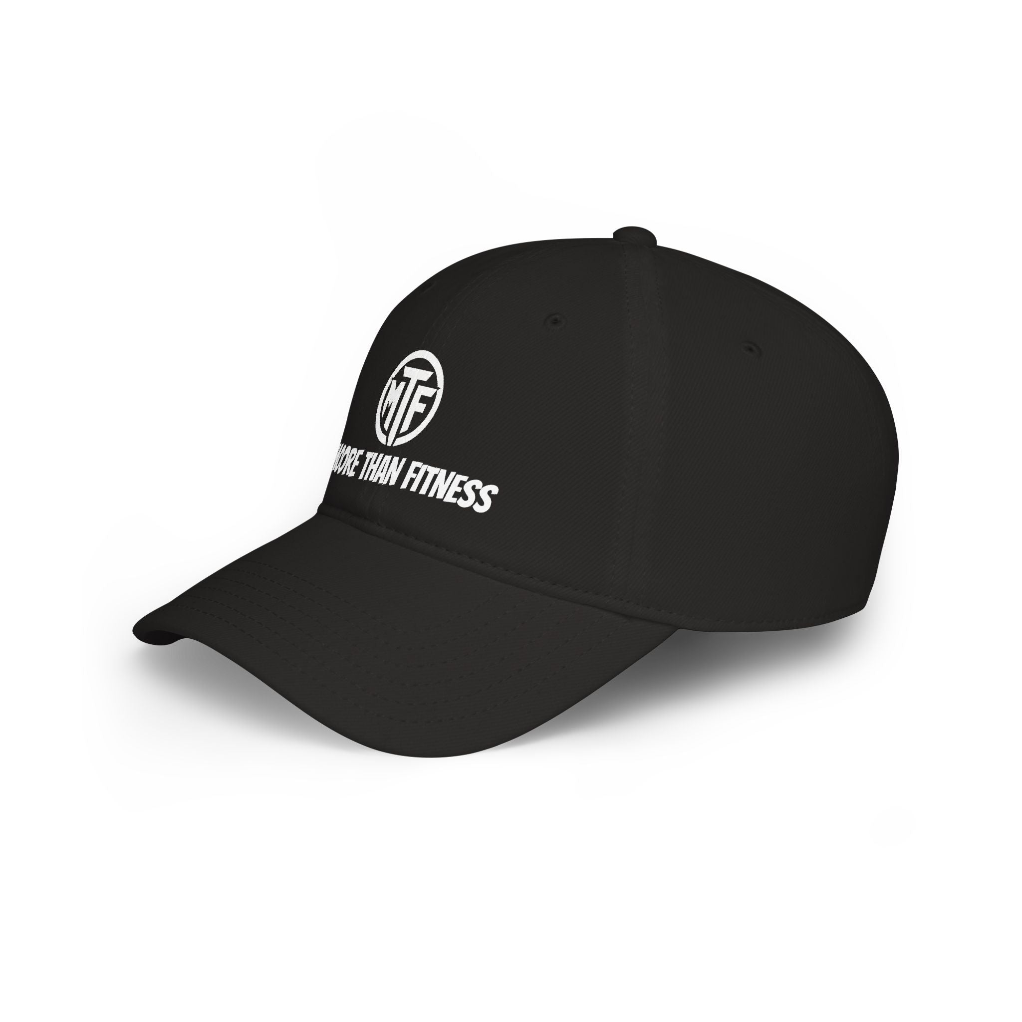 Moore Than Fitness Low Profile Baseball Cap – MTF Logo Athletic Hat