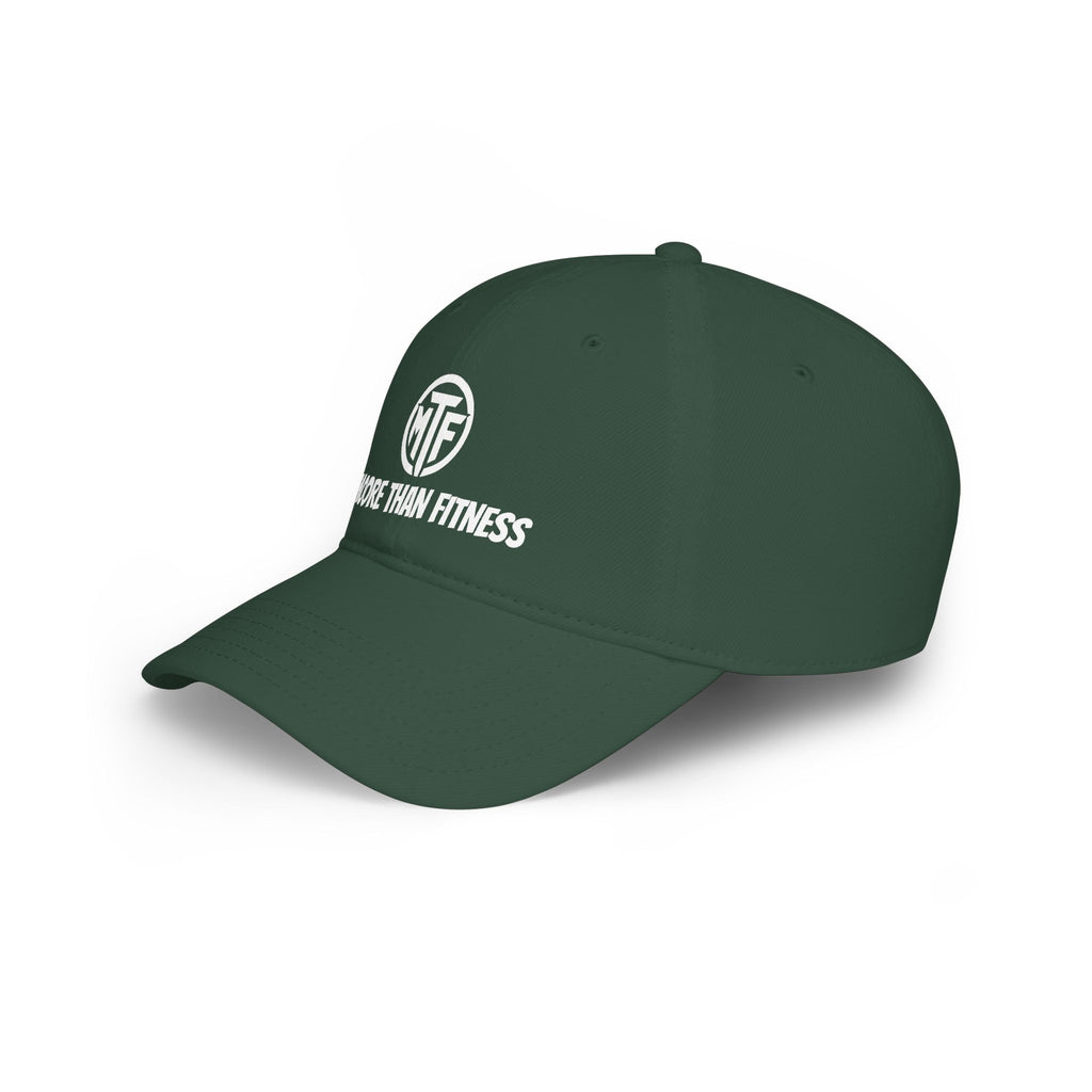 Moore Than Fitness Low Profile Baseball Cap – MTF Logo Athletic Hat
