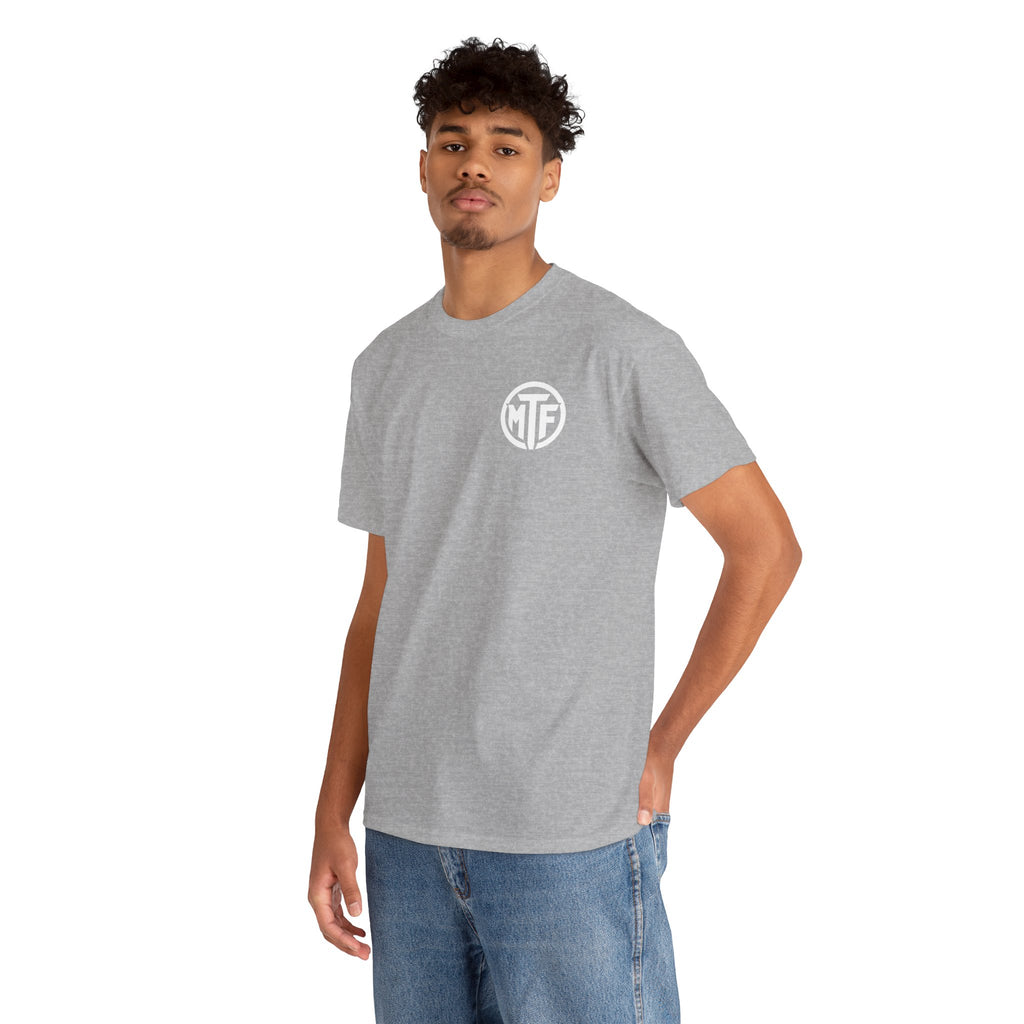Moore Than Fitness Logo T‑Shirt — Gym Tee with MTF Emblem