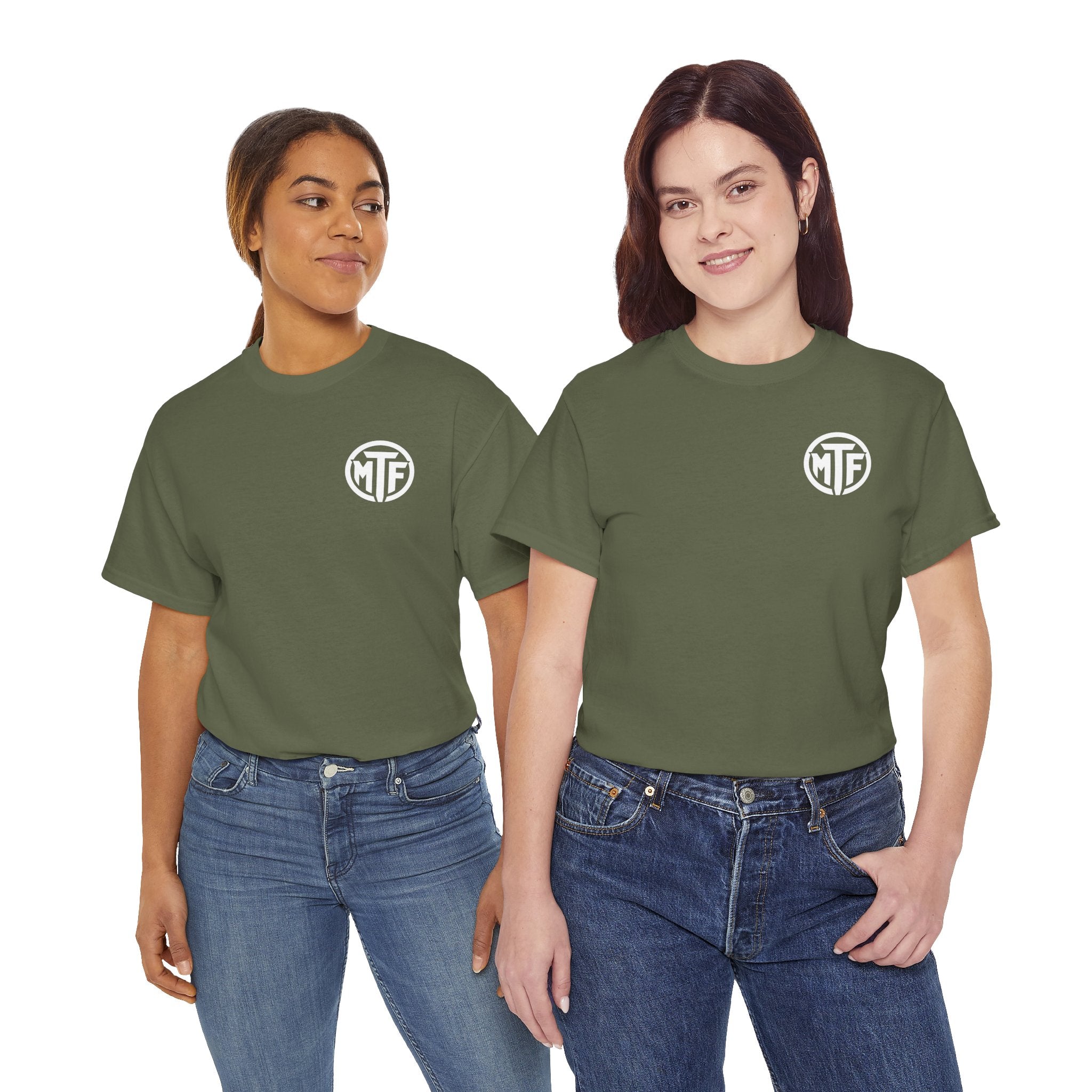 Moore Than Fitness Logo T‑Shirt — Gym Tee with MTF Emblem