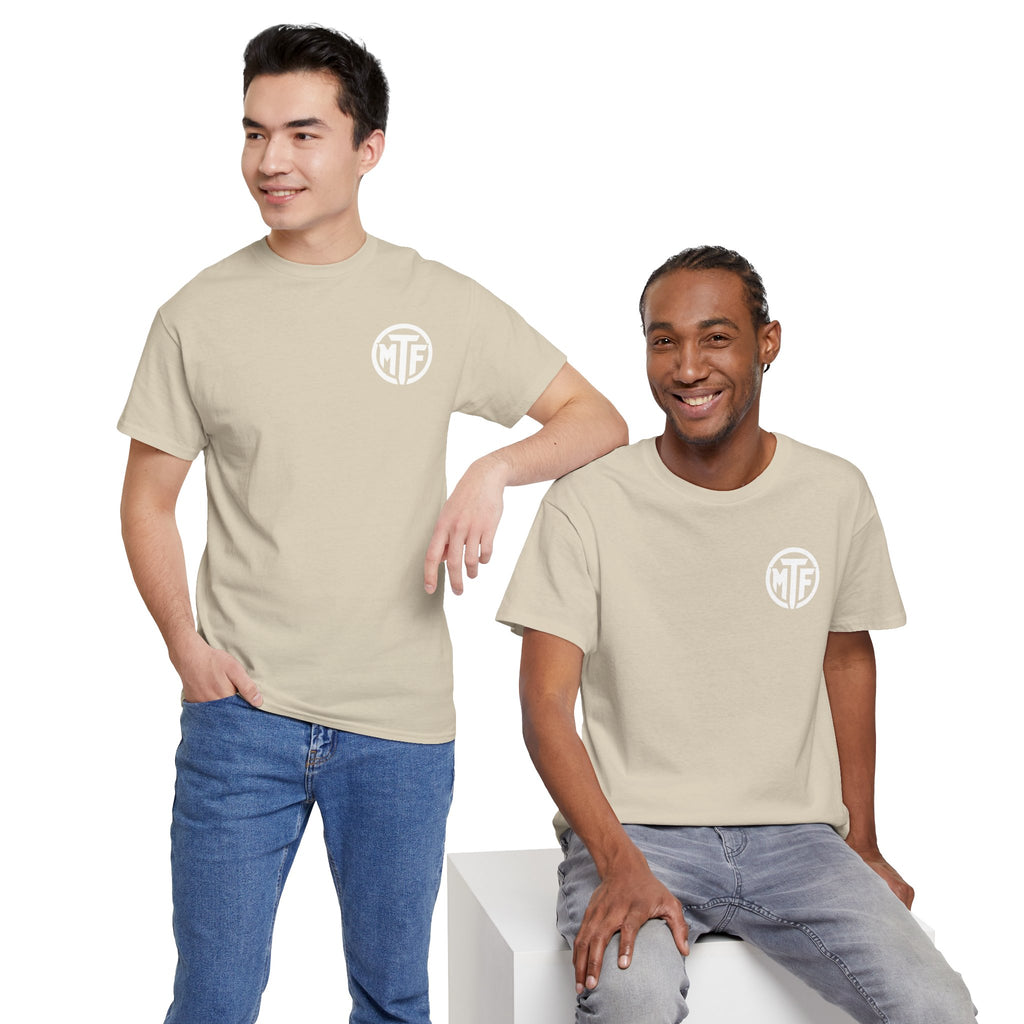 Moore Than Fitness Logo T‑Shirt — Gym Tee with MTF Emblem