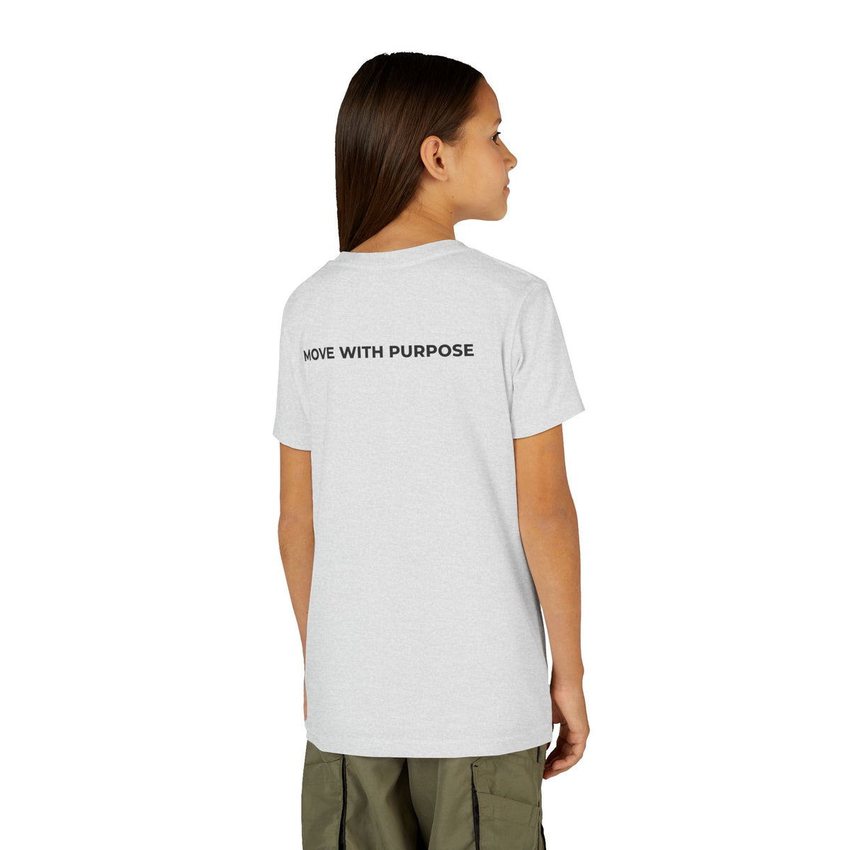 Youth Tee — Moore Than Fitness 'Become Moore' Logo Tee (Move With Purpose)