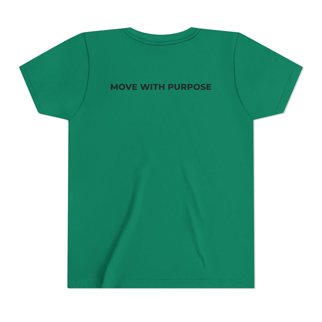 Youth Tee — Moore Than Fitness 'Become Moore' Logo Tee (Move With Purpose)
