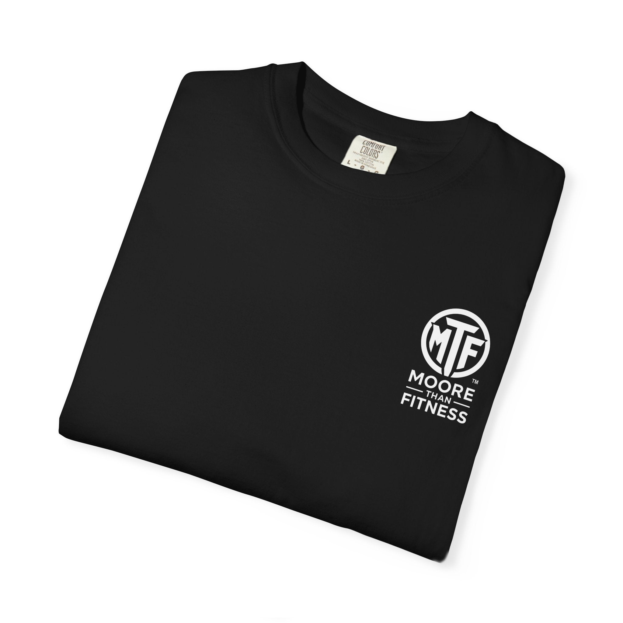 Discipline Builds Strength Purpose Builds Legacy T-Shirt — Moore Fitness Motivational Tee