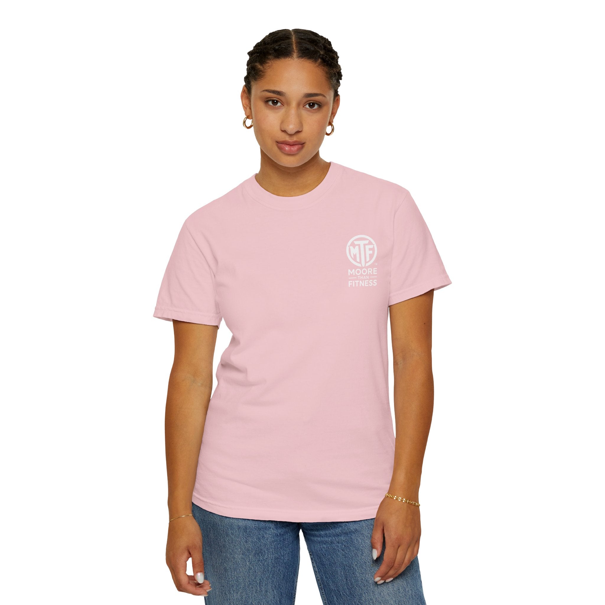 Discipline Builds Strength Purpose Builds Legacy T-Shirt — Moore Fitness Motivational Tee