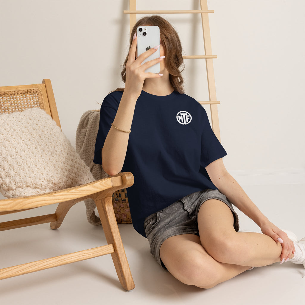 Moore Than Fitness Logo T‑Shirt — Gym Tee with MTF Emblem